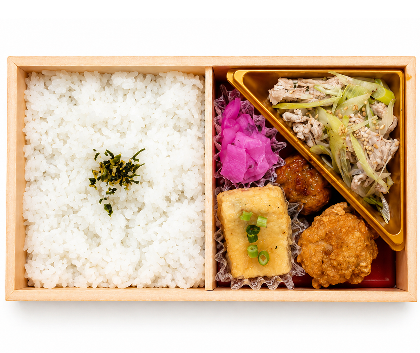 ㊺豚ネギ塩と和惣菜弁当