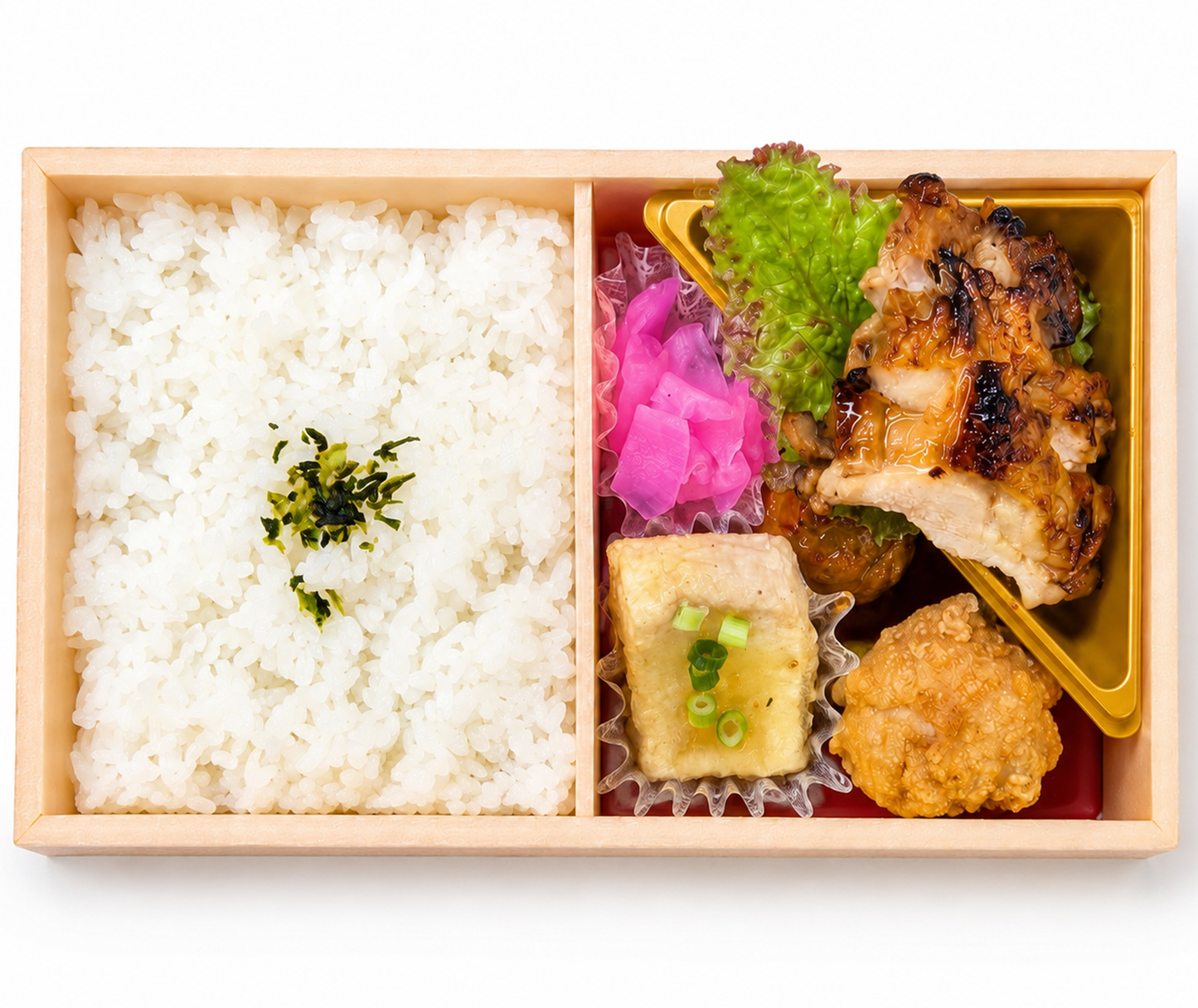 ㊼鶏ももの照り焼きと和惣菜弁当