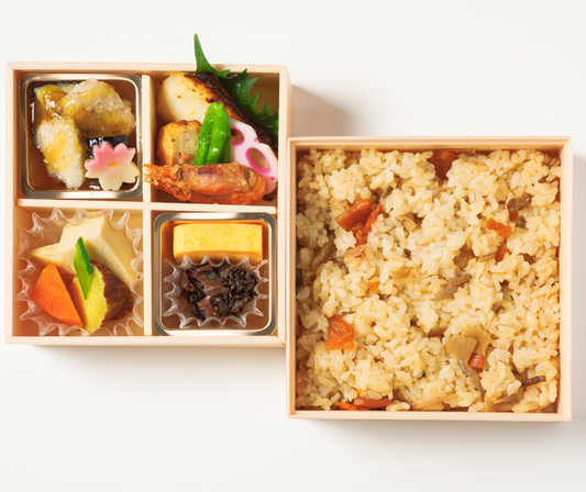 ⑤メダイ西京焼きとさわらのおろし餡掛け御膳