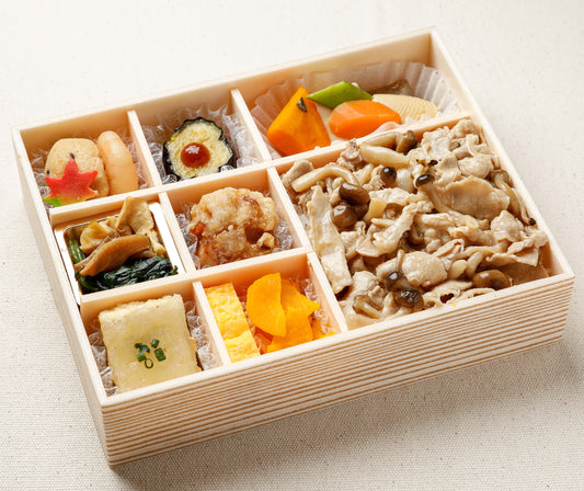 A6-厳選豚肉としめじの旨味御膳