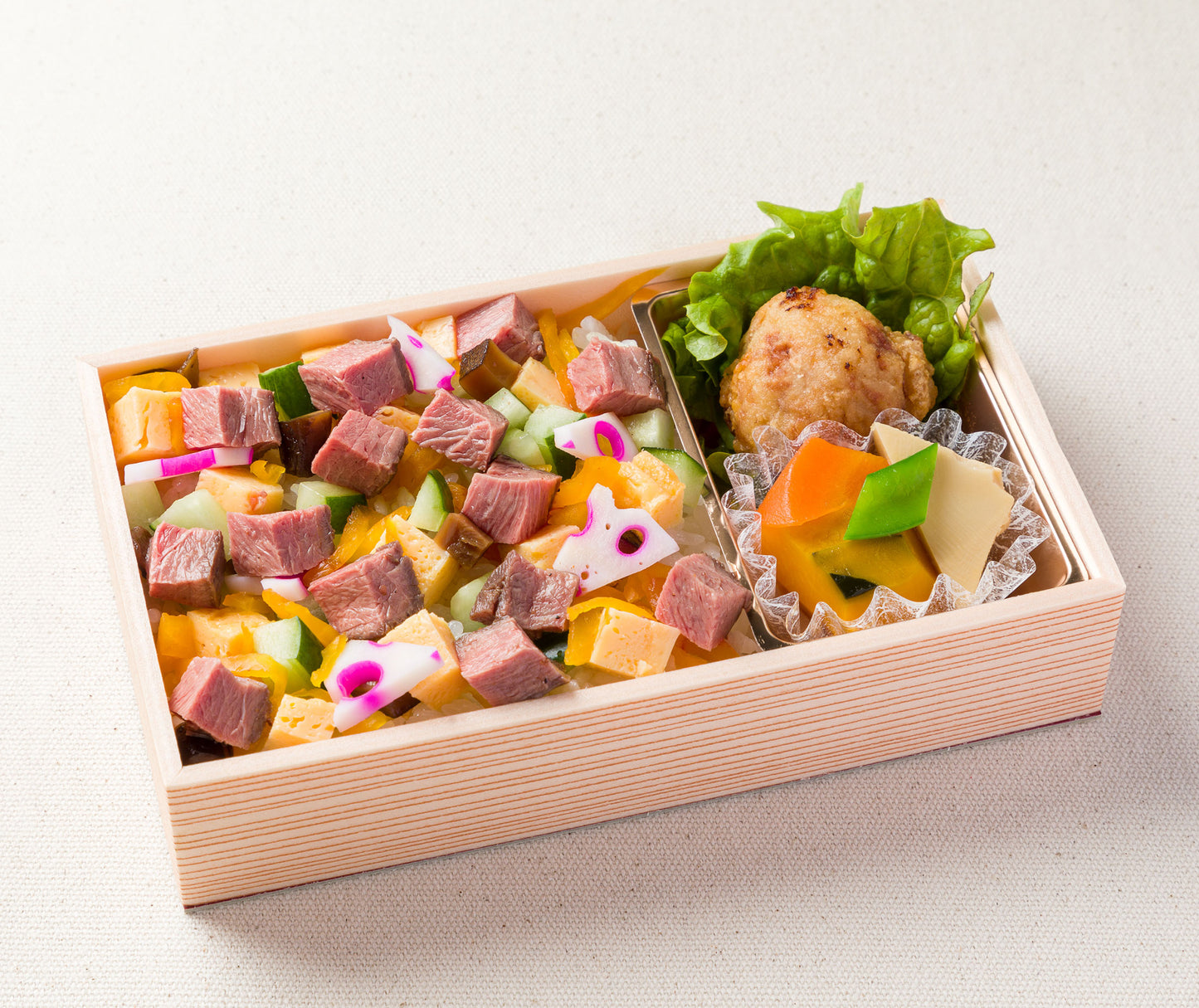 13-ローストビーフの彩り散らし弁当