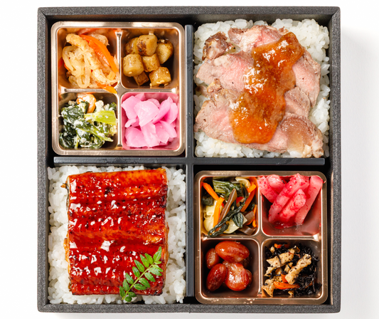 ⑰牛ロースステーキと鰻の特選御膳