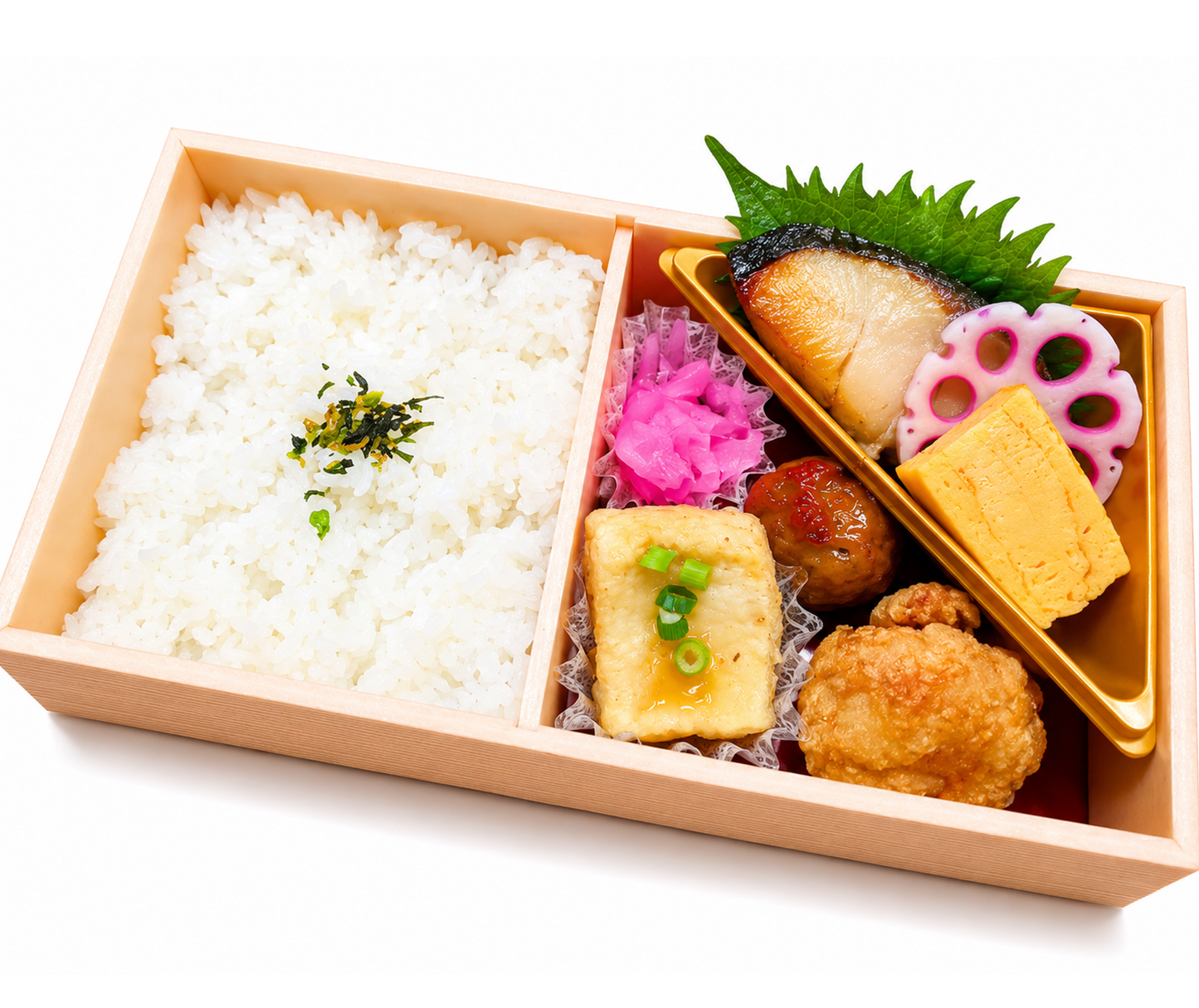 ㊹さわらの柚庵焼きと和惣菜弁当