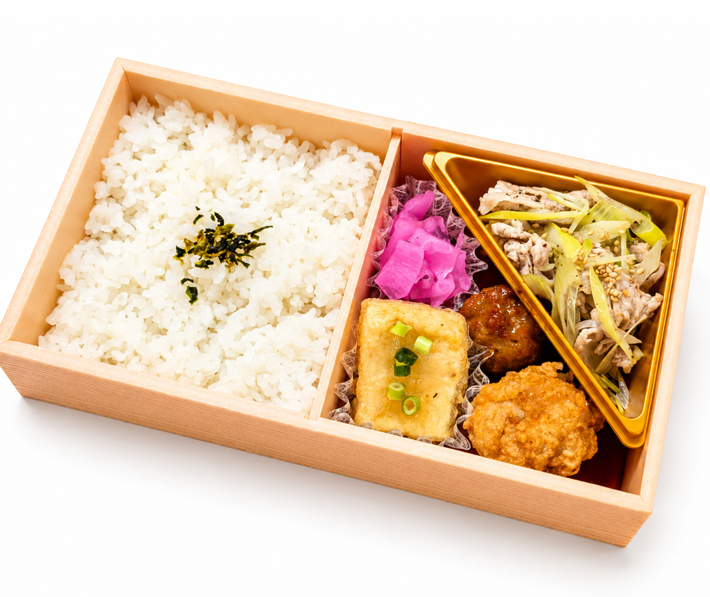 ㊺豚ネギ塩と和惣菜弁当