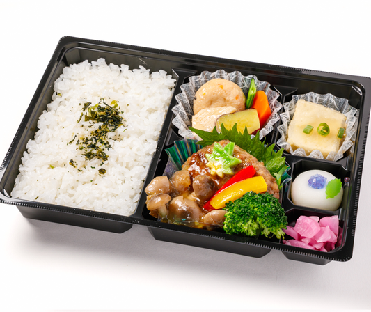 ㊳ヴィーガン和惣菜弁当 大豆ハンバーグ仕立て
