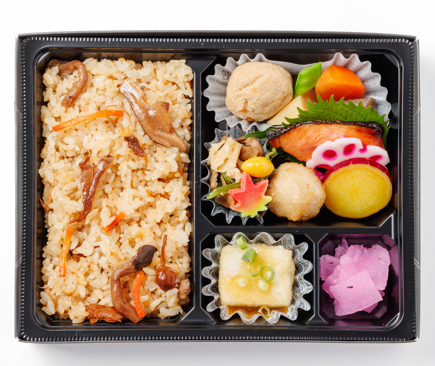 A-1　【秋限定】秋鮭の西京焼きときのこ御飯弁当