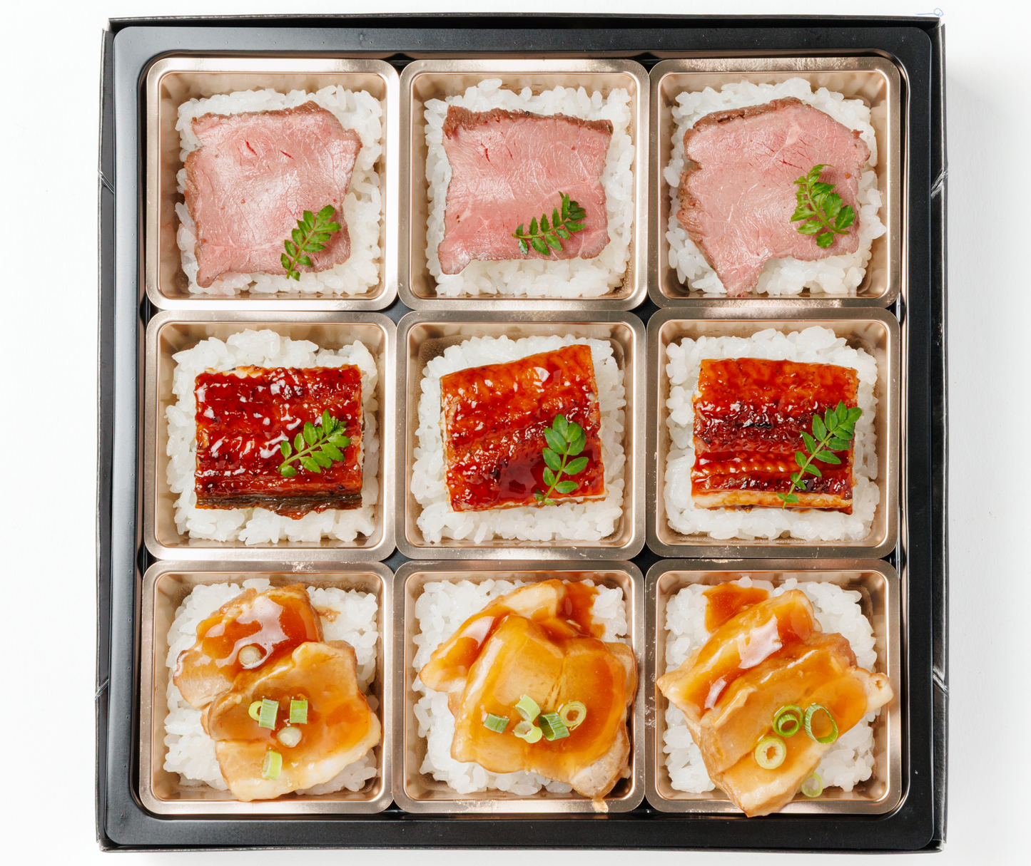 O-18　3種9寸ご飯盛り合わせ