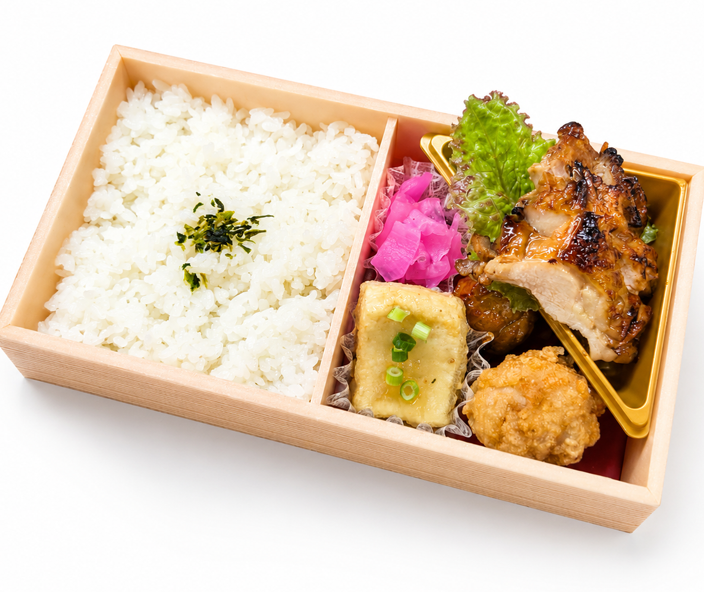㊼鶏ももの照り焼きと和惣菜弁当