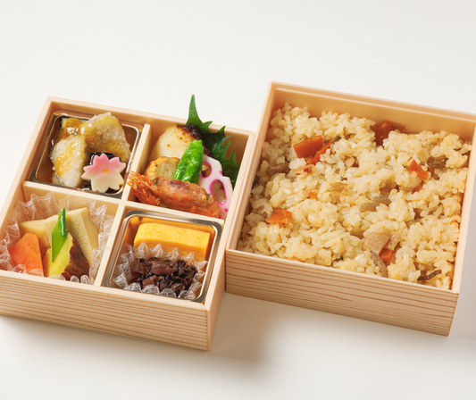 ⑤メダイ西京焼きとさわらのおろし餡掛け御膳