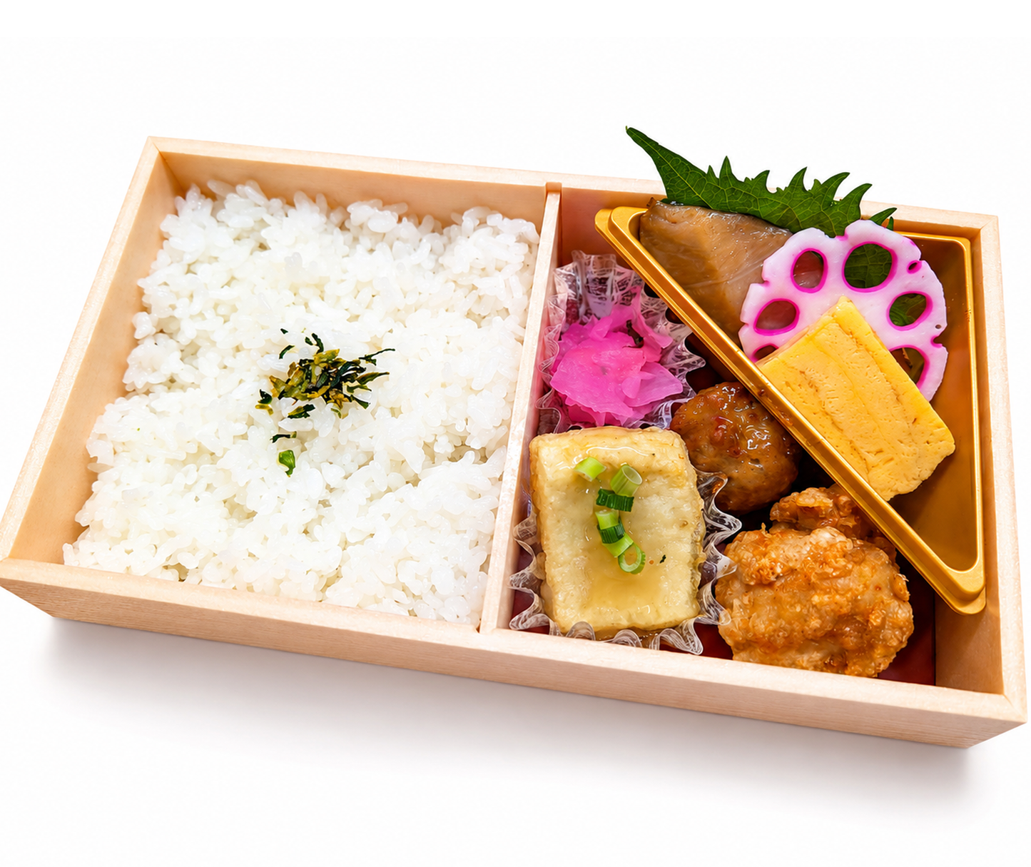 ㊽銀ひらす塩麹焼きと和惣菜弁当